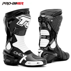 Size 39-46 Professional Motocross Boots Motorcycle Off-road Boots Motorcycle Shoes Non-slip Moto Protector 4 Colour