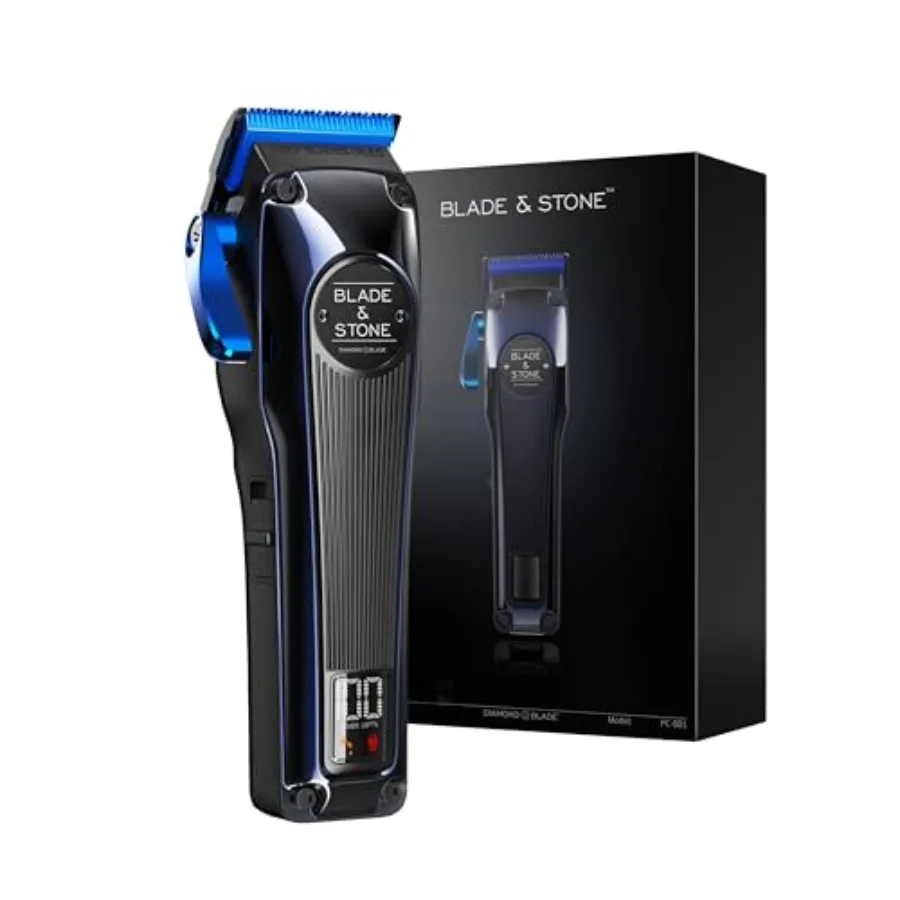 

™ Profional Barber Hair s for Men PC801 Diamond-S™ Blade Micro-Gap Tech Profional 7200 RPM Digital Motor, All-Metal, Cordl s