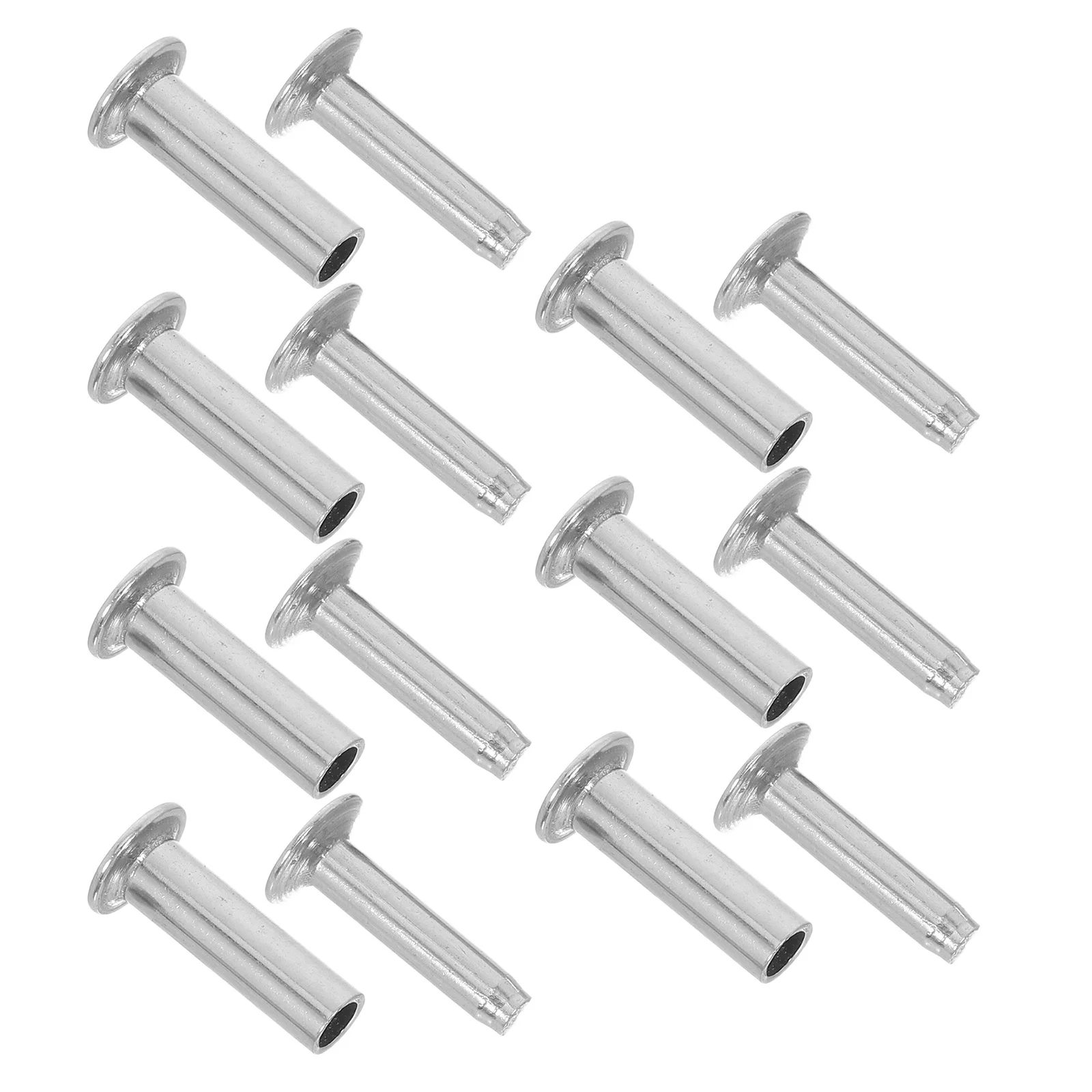 7 paia di viti per manico resistenti, perni per coltelli, posate, rivetti, rivetti, taglierina da cucina