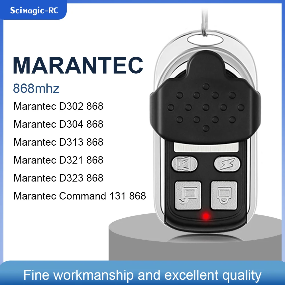 Per Marantec Digital 302 / 304 /382 / 384 868.3MHz telecomando per Garage Marantec trasmettitore portatile comando apriporta per cancello