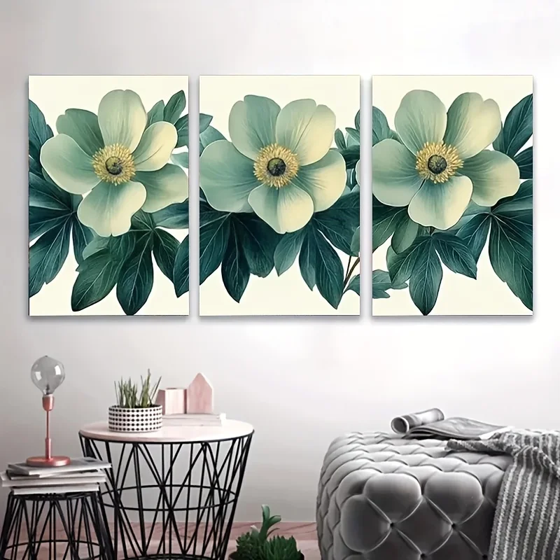 3pcs Mid-Century Modern Design Perfect Wall Art Canvas Unframed/
