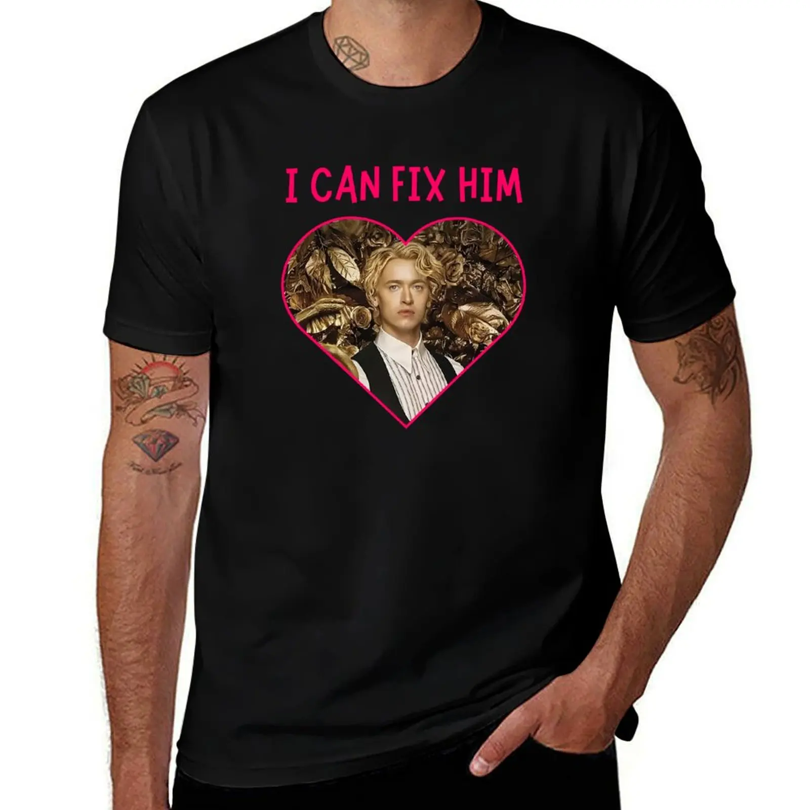 Coriolanus Snow I can fix him hunger games T-Shirt Casual Holiday Short Sleeve Tee T-Shirt