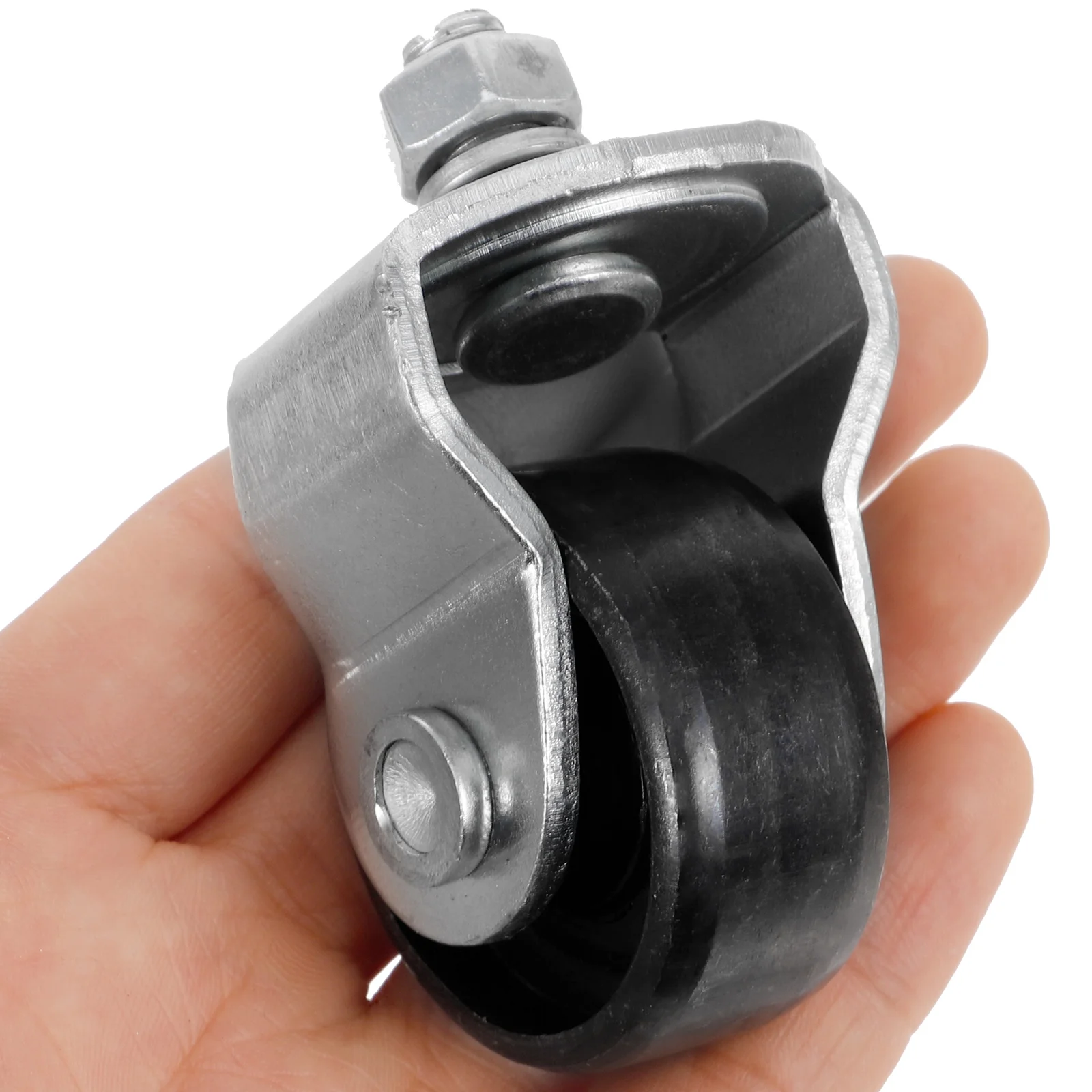 Jack Front Wheel Swivel Floor Caster Wheels Heavy Duty Casters Steel Horizontal for Garage