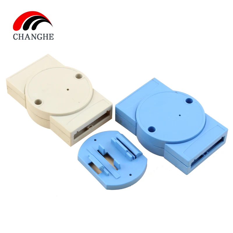 Adam Module Isolation Shell Guide Rail Junction Housing Plastic Box 100X70X25 dengan Base Plate