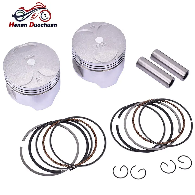 

Motorcycle Piston and Ring Kit For Honda KWO Steed 400 BROS 400 Steed400 BROS400 64mm 64.25mm 64.5mm STD +25 +50 +0.25 +0.5