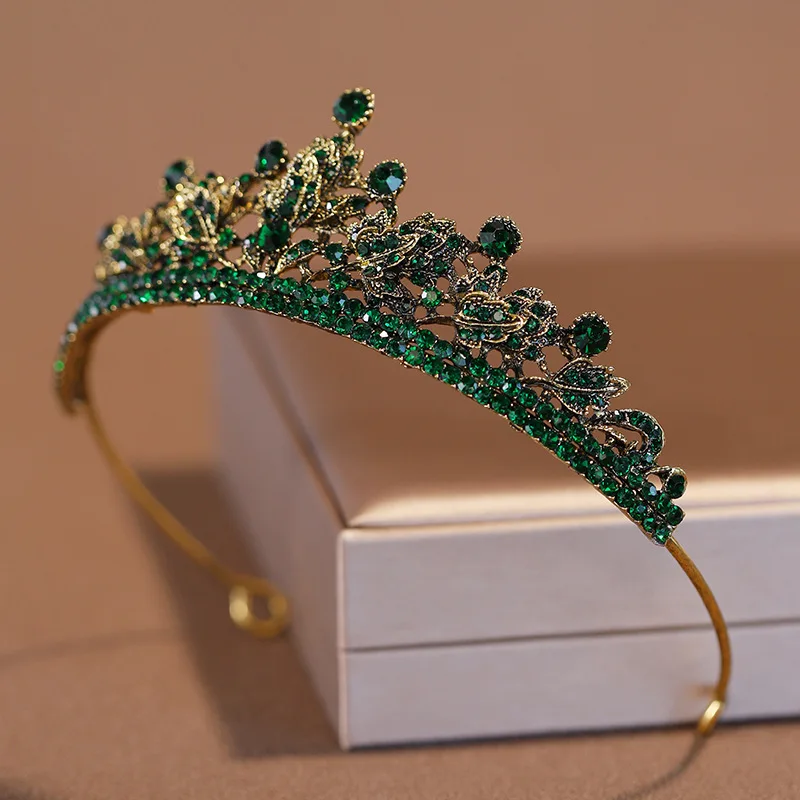 Bridal Headwear Full Of Exquisite Atmosphere Charming Fashion Silver-colour Ladies' Crown For Wedding image 5