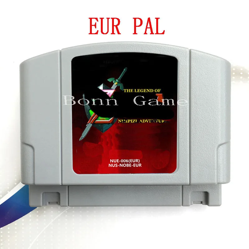 Высококачественный картридж по индивидуальному заказу, карта приключений Legend Zel Nimpize для 64-битной игровой консоли Высококачественный картридж по индивидуальному заказу, карта приключений Legend Zel Nimpize для 64-битной игровой консоли
