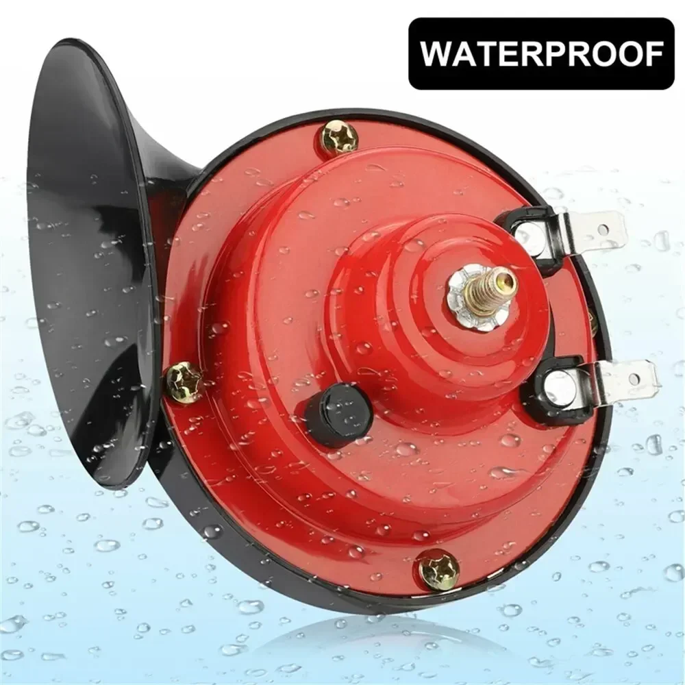 1/2PCS Car Horn 300db Loud Horn For Suv Trucks Boat Train 12V Snail Air Loud Pressure Speakers Motorcycle Super Loud Horns
