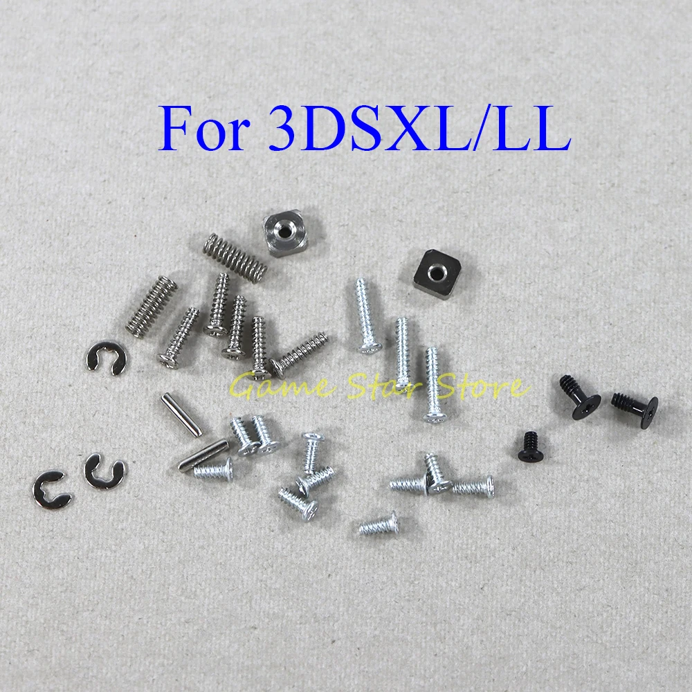 50-セット-3dsll-3dsxl-フルセットネジ金属部品-lr-スプリングナット-3dsxl-ll-コンソール