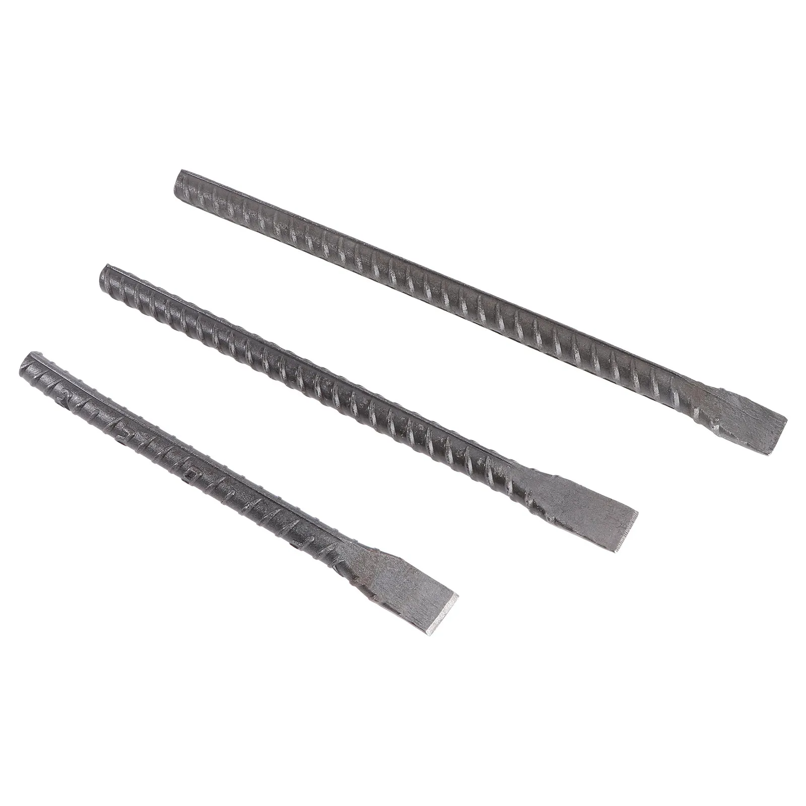3Pcs Premium Cement Chisel Set Heavy Duty Rust Resistant Masonry Chisels for Concrete Stone Wall Demolition and Excavation