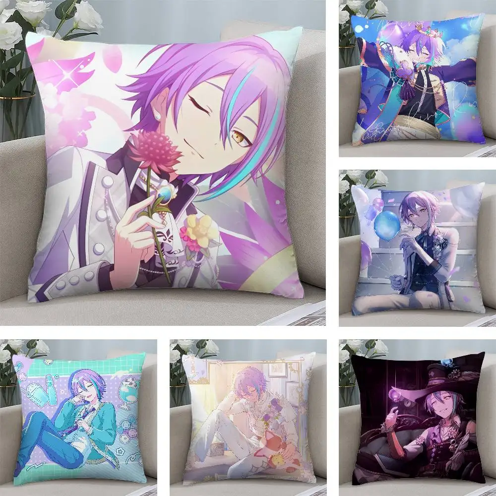 K-Kamishiro Rui Birthday Pillow Case Plush Fabric Soft  Pillowcase Double Sided Print Cushion Cover Household Gifts