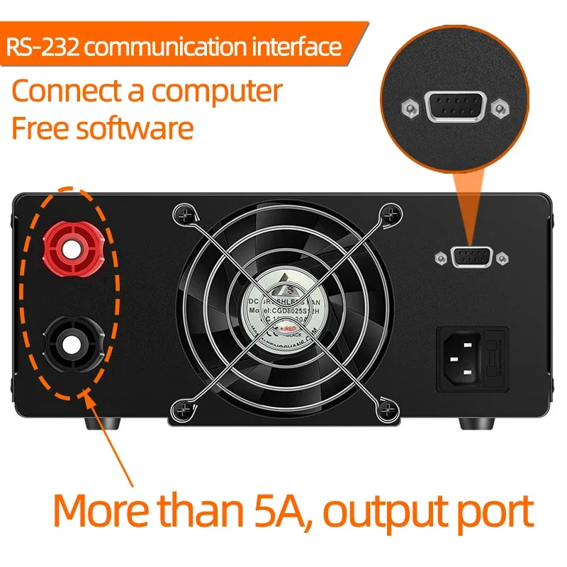 Imagem -03 - Switching Power Supply Banco de Laboratório Programável Faça Você Mesmo Estabilizador de Tensão 500w 600w 1000w 12v 24v 30v 48v 30a Ajustável dc