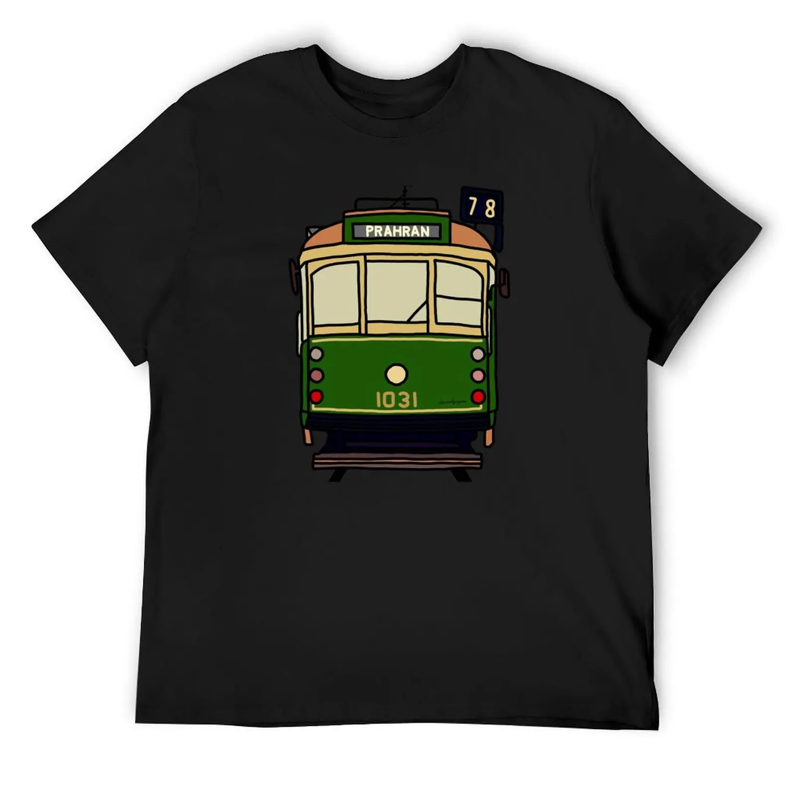 

Melbourne Tram - No.78 to Prahran T-Shirt cheap stuff korean fashion sports fans quick drying mens shirts graphic tee