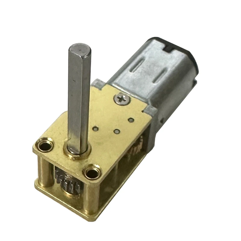 Mini Gear Motor Micro Worm Gear Reducer Brush DC Motors Electronic Devices 1218GE-N20 DC 12V (to 6V 3V)