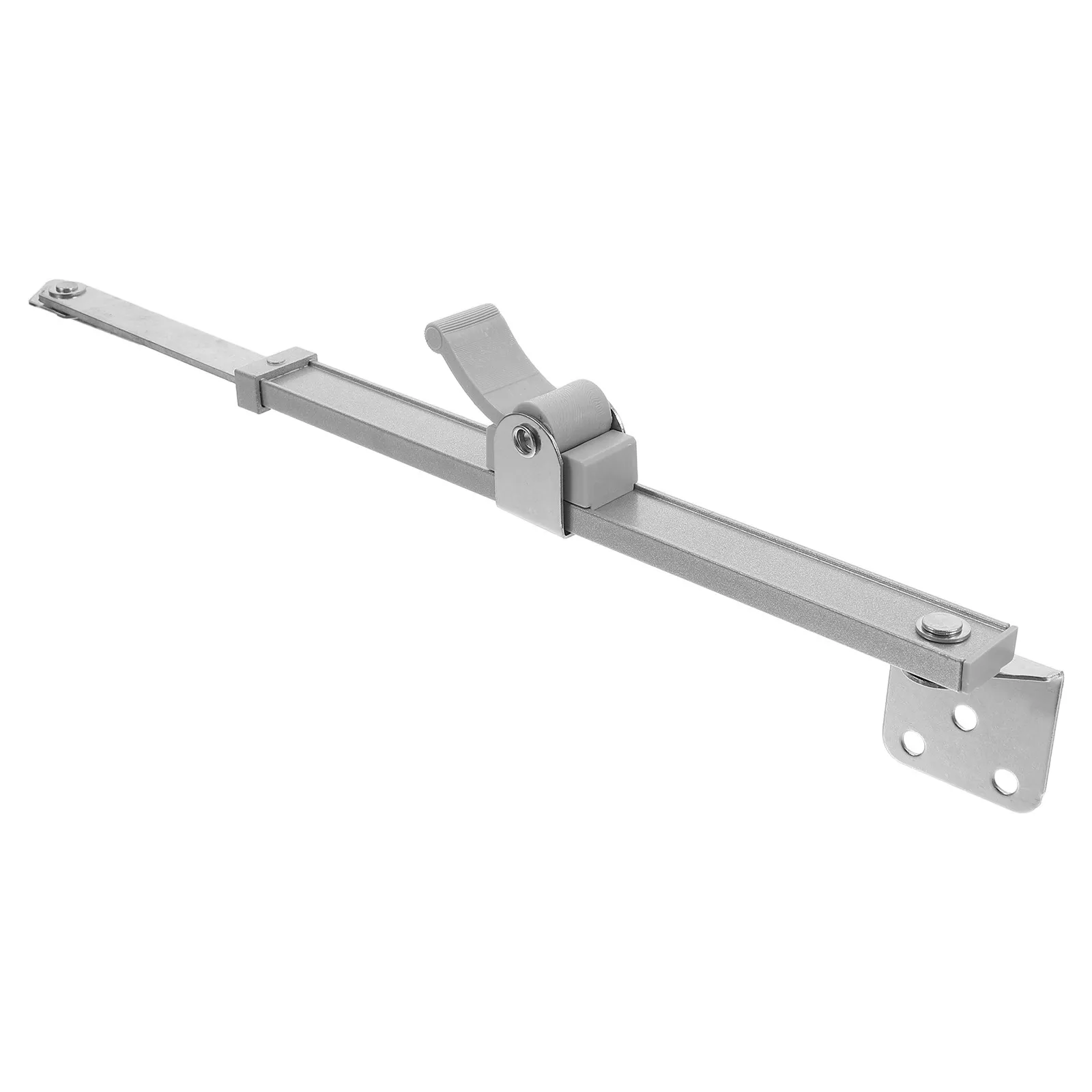 Adjustable Telescopic Window Stay Rod Aluminum Alloy Windproof Casement Window Brace for Home Office Security Universal Fit