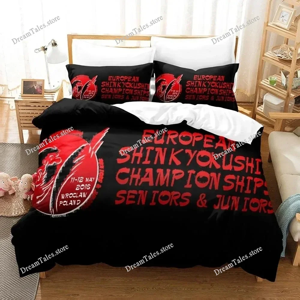 

3D Print Kyokushin Karate Bedding Set Double Twin King Duvet Cover Comforter Pillowcase Boys Girls Adults Bedroom741