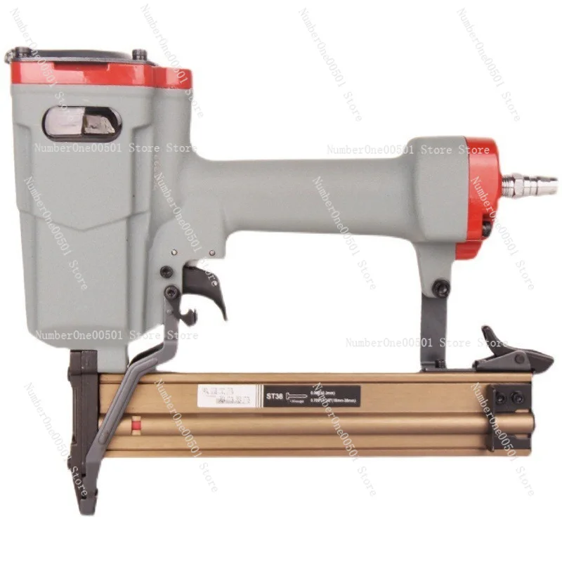 Strong Steel Nail Gun Long Nozzle Short Nozzle Air Exhaust Nail Gun Woodworking Ceiling Furniture Installation