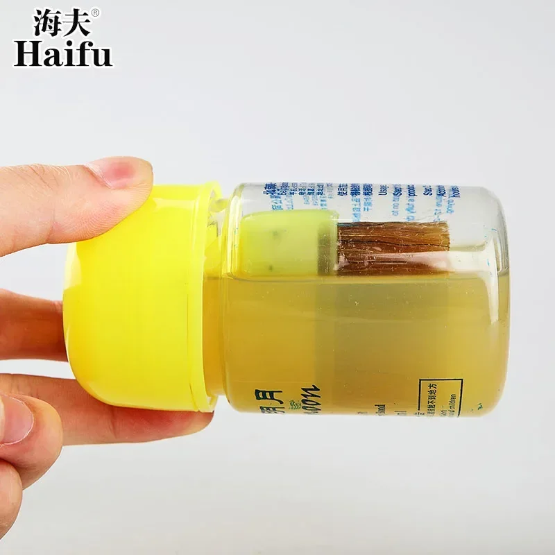 Haifu Sea Moon Table Tennis Performance Booster National Yellow Black White Ping Pong Solubility Bond Oil VOC Tune 120ml