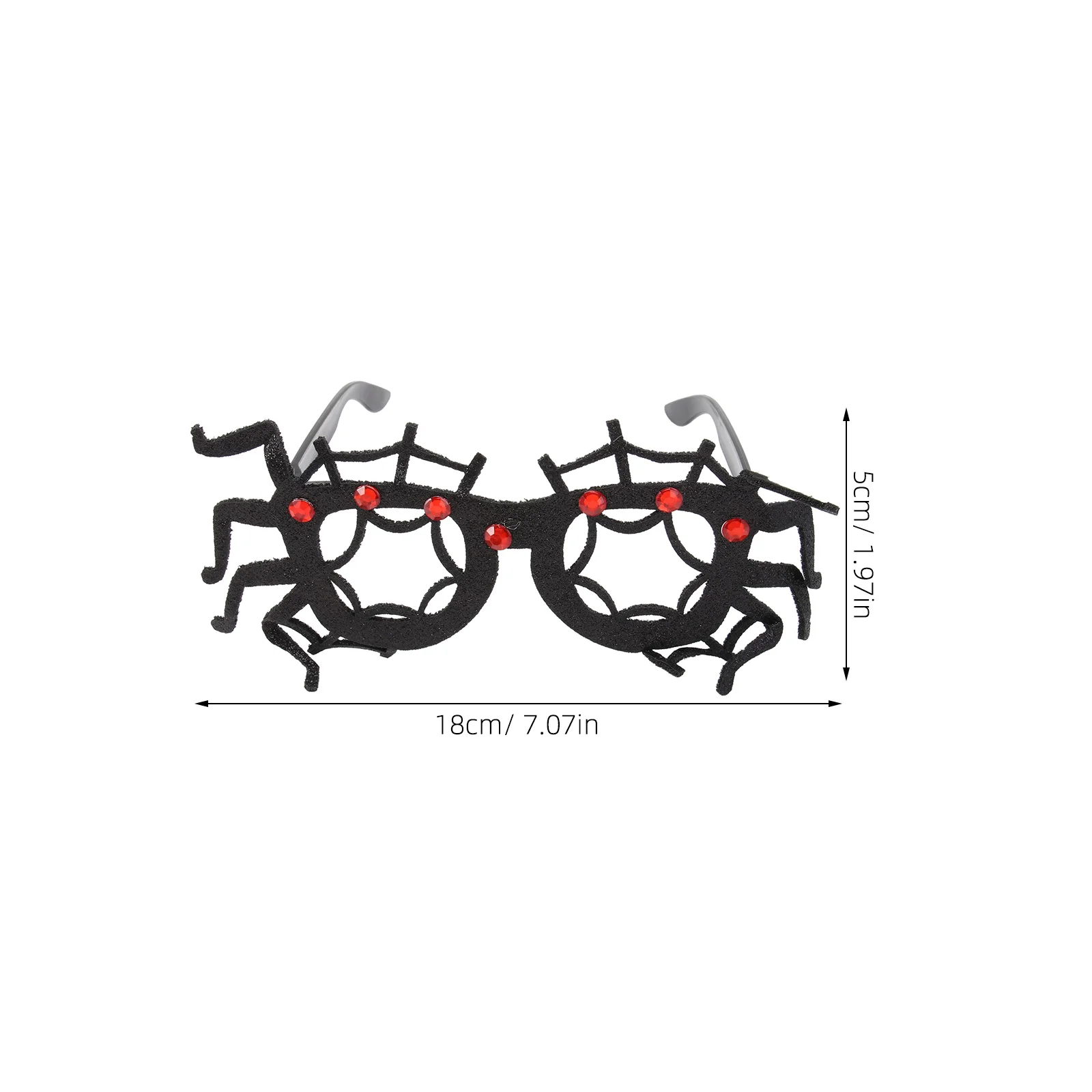 

4pcs Decorative Festival Prop Glasses Glasses Kids Costume Party Supplies Plastic Fabric Funny Props Carnival Festival