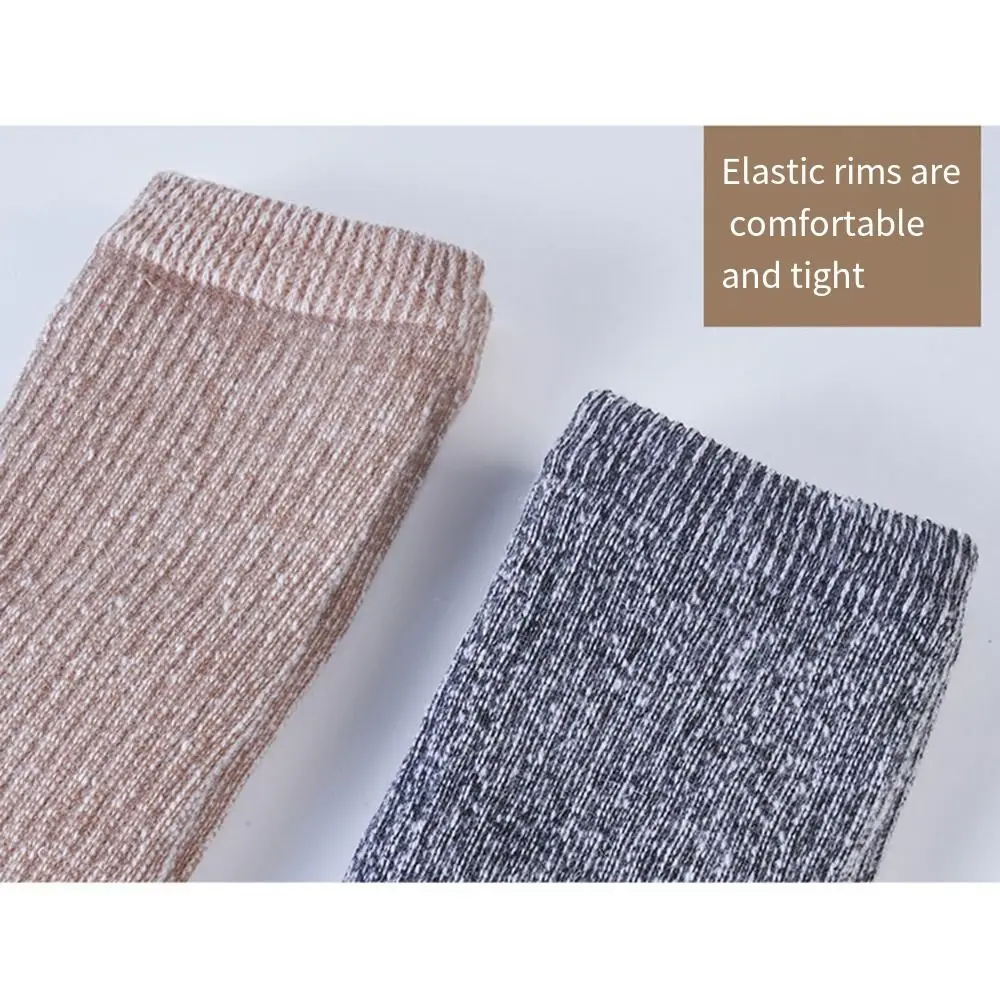 

Cozy Breathable Merino Wool Socks Soft Non-slip Warm Crew Socks Thicken Moisture Wicking Casual Thermal Stockings Outdoor