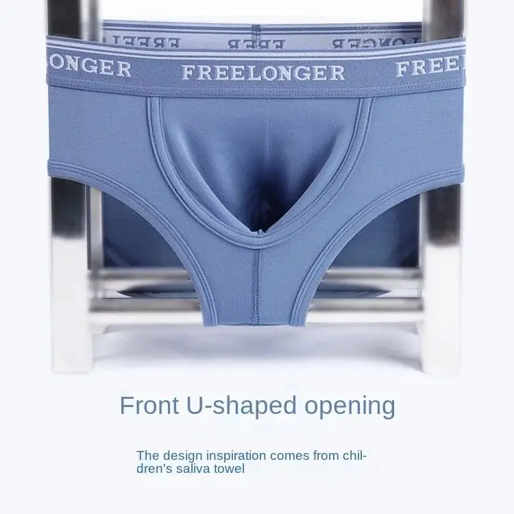 Men Super Big Penis Pouch Boxers Male Comfy Soft Brief U Shape Underwear Modal Sports Soft Panties U Convex Underpants Shorts