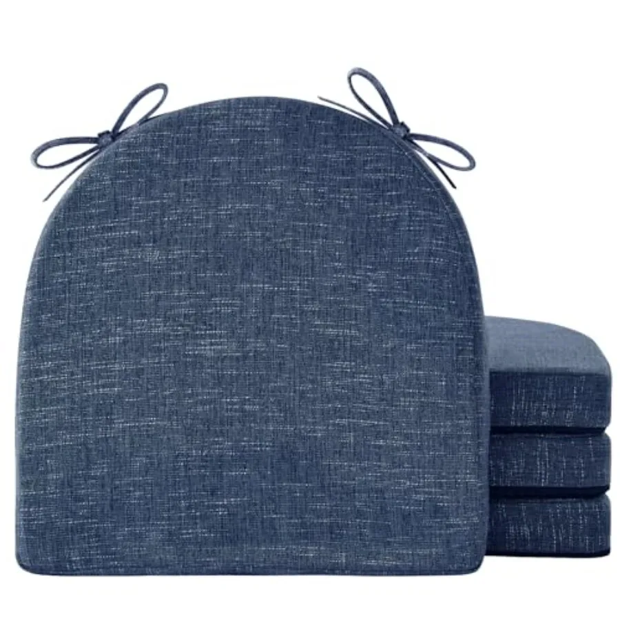 

Подушки для стульев, подушки для кухонных стульев, 16'' x 16'' x 2'', нескользящие, для использования в помещении, подушки для сидений, накладки на стулья для столовой.