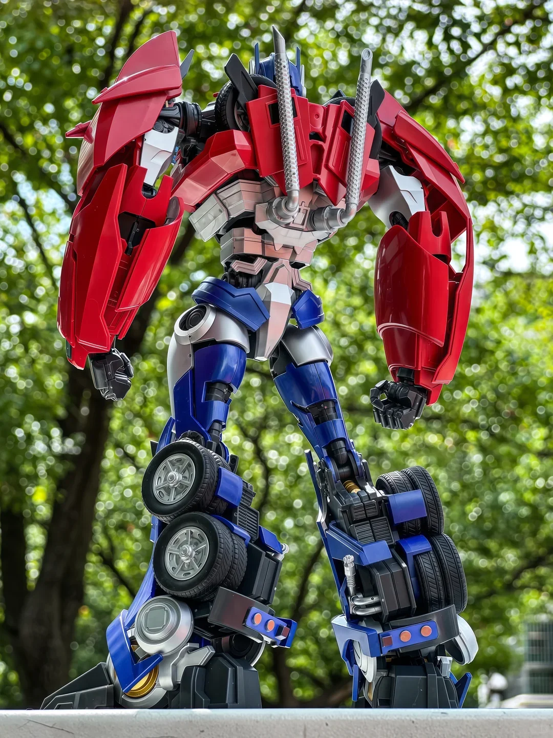 NEW Blokees Optimus Prime Transformers Prime Legend Version Poseable Tarn Megatron Assembled Action Figure Multiple Weapons Gift - view 4