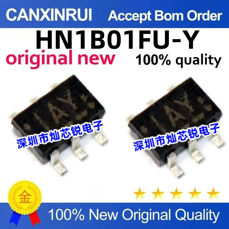 

（100 pieces）HN1B01FU-Y Silkscreen 1AY SOT-363 Audio Universal Amplifier