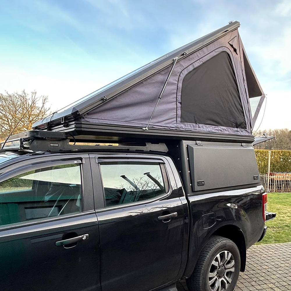 

Factory Direct Hybrid Mini Caravan for Off-Road Camping Small Folding House in China Truck Camper