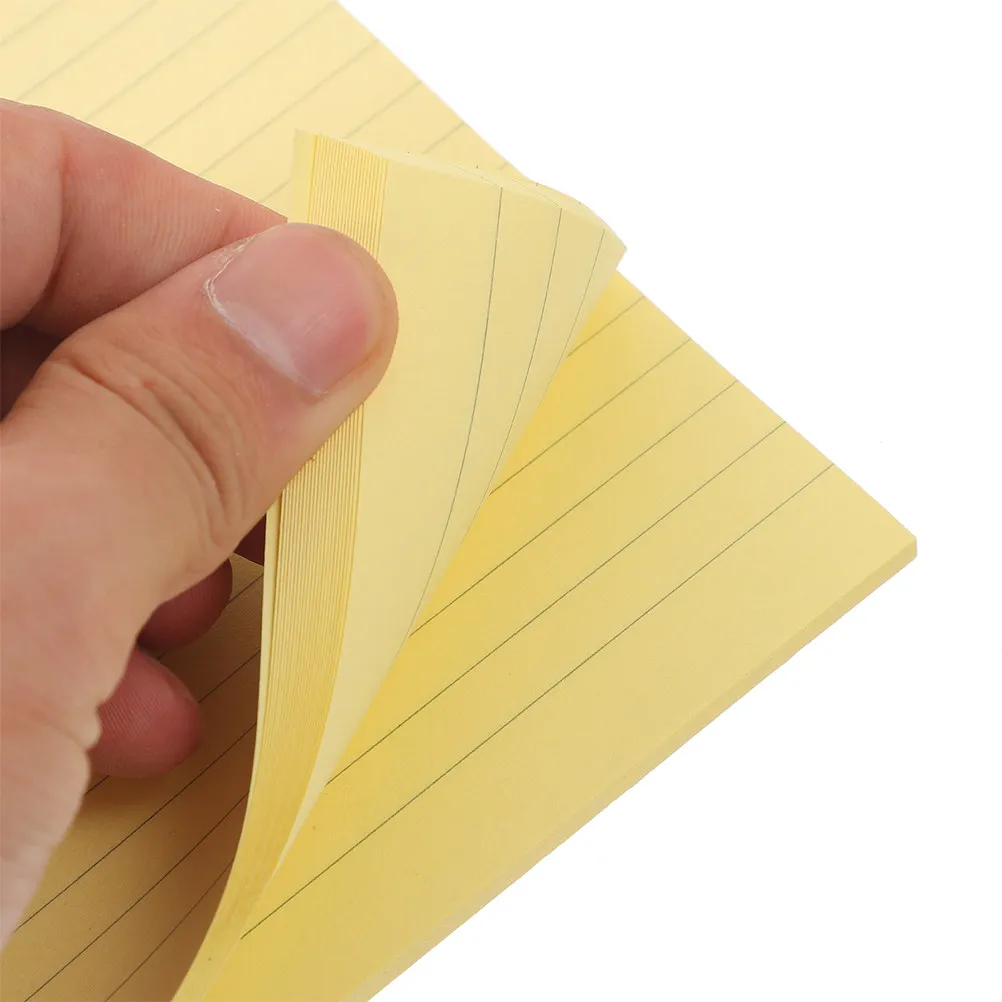 Tear Off Planner Notepad Daily Schedule Book Memo Pad for Work Students to Do List Lined Paper Portable Legal Pad