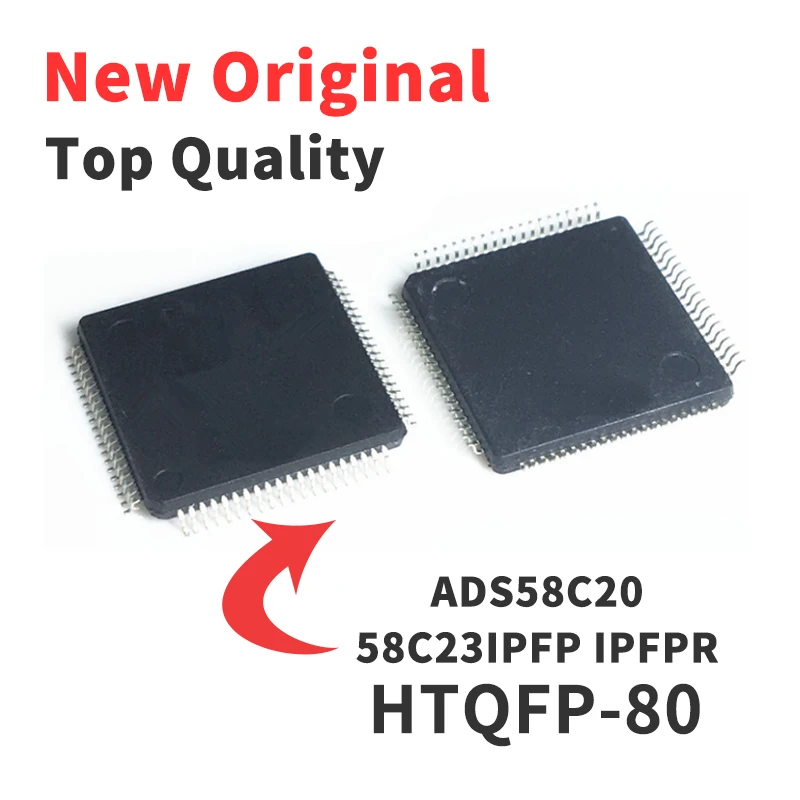 

1 шт. ADS58C20IPFP ADS58C23IPFP IPFPR HTQFP-80 Chip IC новый оригинальный