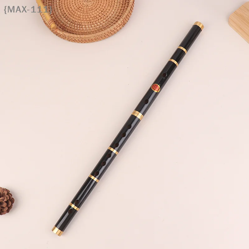 【F2-MAX111】6 Holes Bamboo Flute F Key - Durable Lightweight Handmade Bamboo Transverse Flute Musical Instrument For Beginners