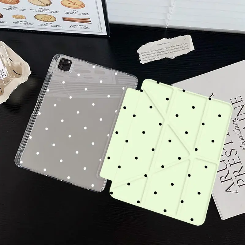 Y-Shape 3 Fold Protective Case For iPad10.2 7/8/9th 4/5 10.9 iPad A16 2025 11th Air11/13 IPad Mini6 8.3 air3 10.5 Pro 11 2020