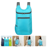 1pc Waterproof Large Capacity Outdoor Backpack Lightweight Foldable Travel Bag For Hiking Camping Cycling Lightweight Rainproof