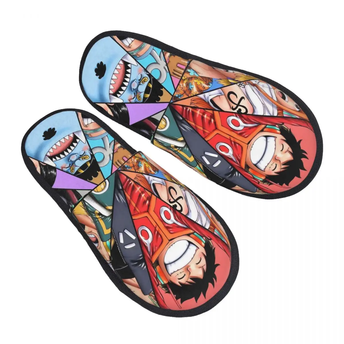 

Домашние тапочки из мягкой пены с эффектом памяти на заказ Roronoa Z-Zoroes, женские удобные теплые тапочки с противоскользящей подошвой в стиле комиксов
