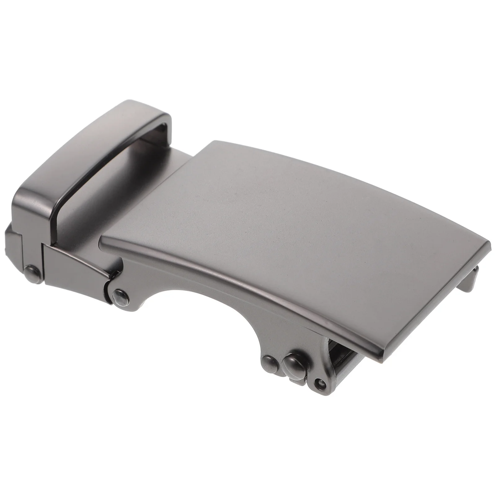 مشبك حزام أوتوماتيكي للرجال، أحزمة فستان بسقاطة، سبيكة رسمية متينة، سهلة الاستخدام، إبزيم مقاوم للخدش يناسب الأسود