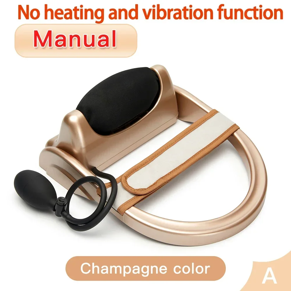 Elektrisches Nackenmassagegerät mit Heiz- und Knetfunktion, Schulter- und Nackenmassagekissen, Entspannungskissen mit Vibrationsmassage für die Halswirbelsäule_voghion.com