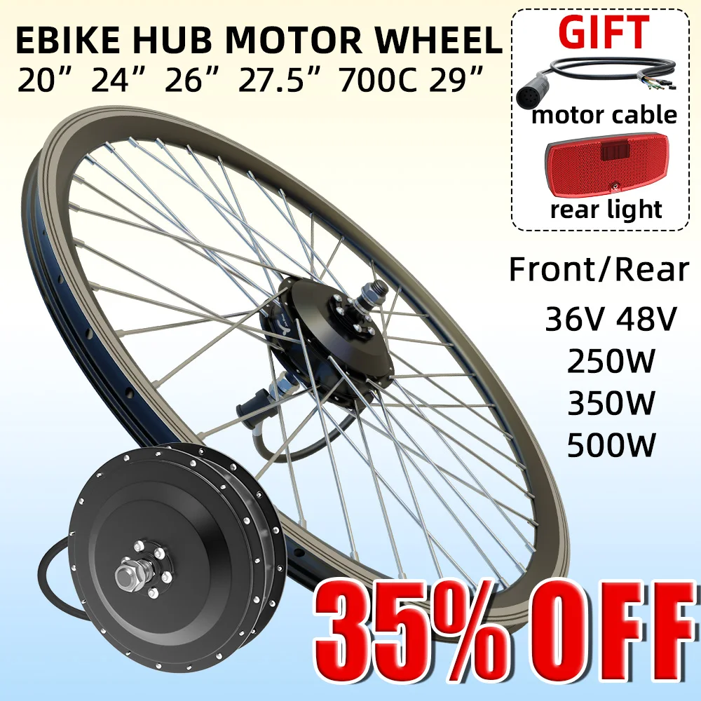 electric wheel hub for bicycle Motor with Rear Assembly (V2) Elevate your biking experience with eBikelings 48V 1200W Direct 16 Inch 48v 60v 1000w
