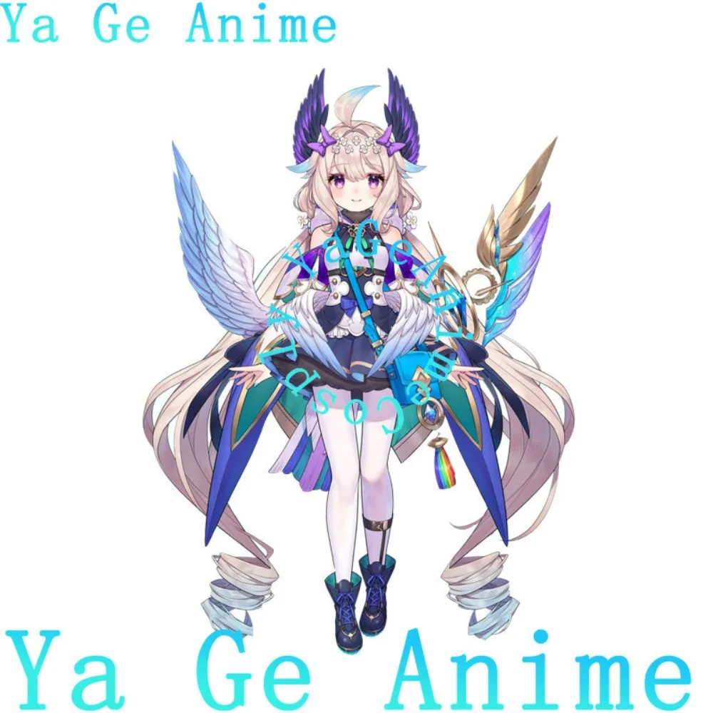 Enna Uette شعر مستعار تأثيري أنيمي عرض الواقع لعبة لعب الأدوار شعر مستعار يستخدم لحفلات الرقص أنيمي #5