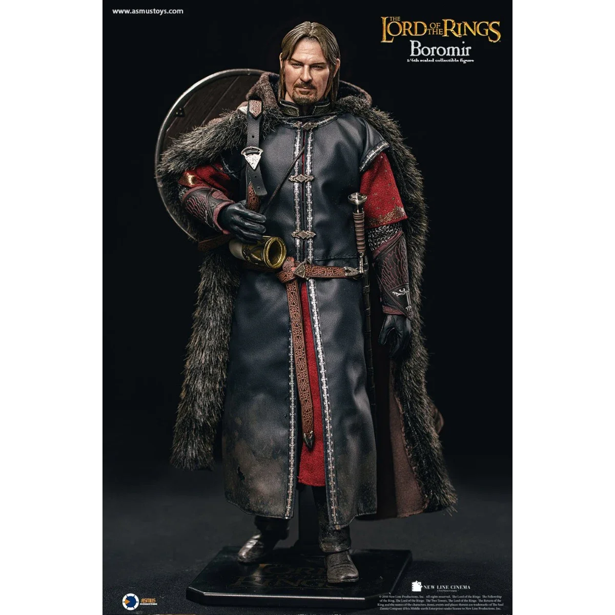 In Stock Original Asmus Toys 1/6 The Lord of The Rings Boromir LOTR017 Male Soldier Action Model Art Collection Toy Gifts