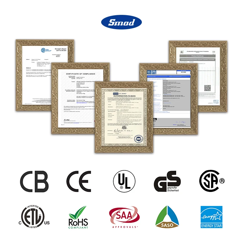 Refrigerador doméstico de lado a lado, proveedor de electrodomésticos de 505 L