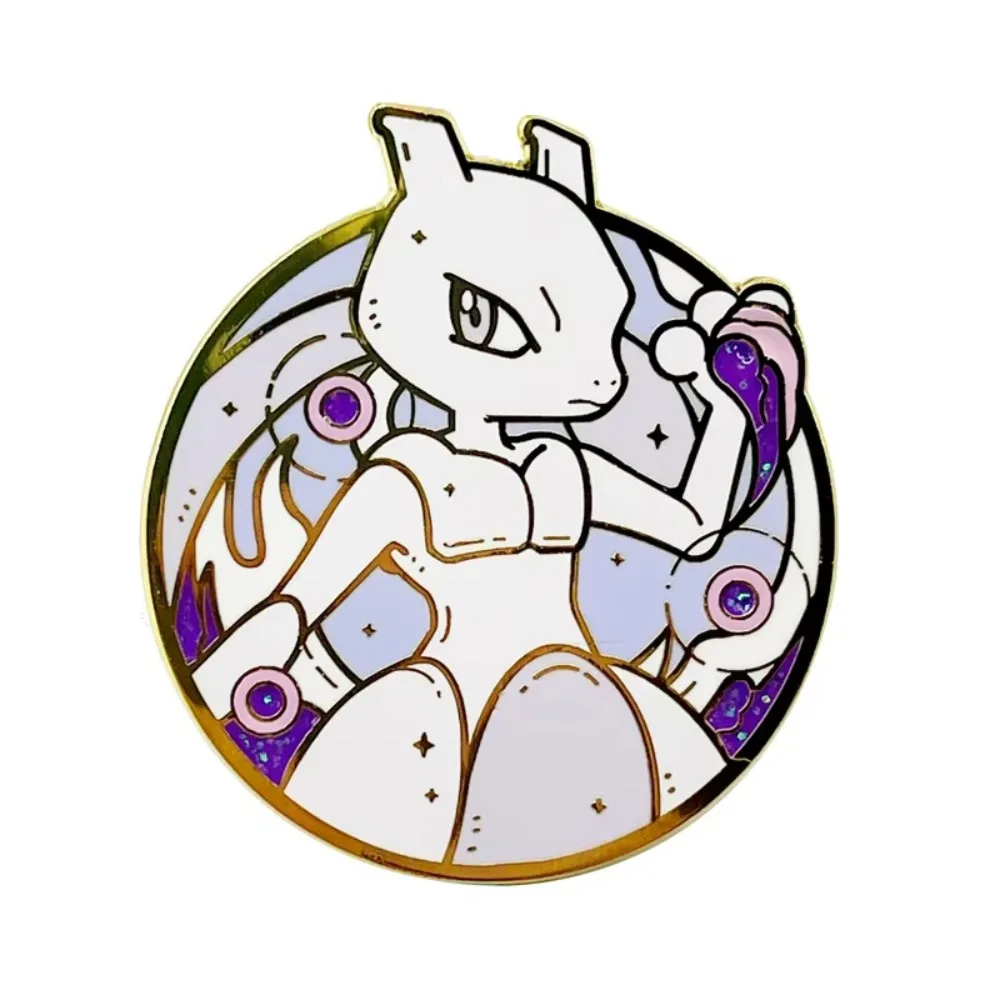 Pokemon Hard Enamel Pins Elf Anime Cartoon Lapel Pins for Backpacks Clothes Gengar Badges Cute Brooch Jewelry Gifts for Friends view 6