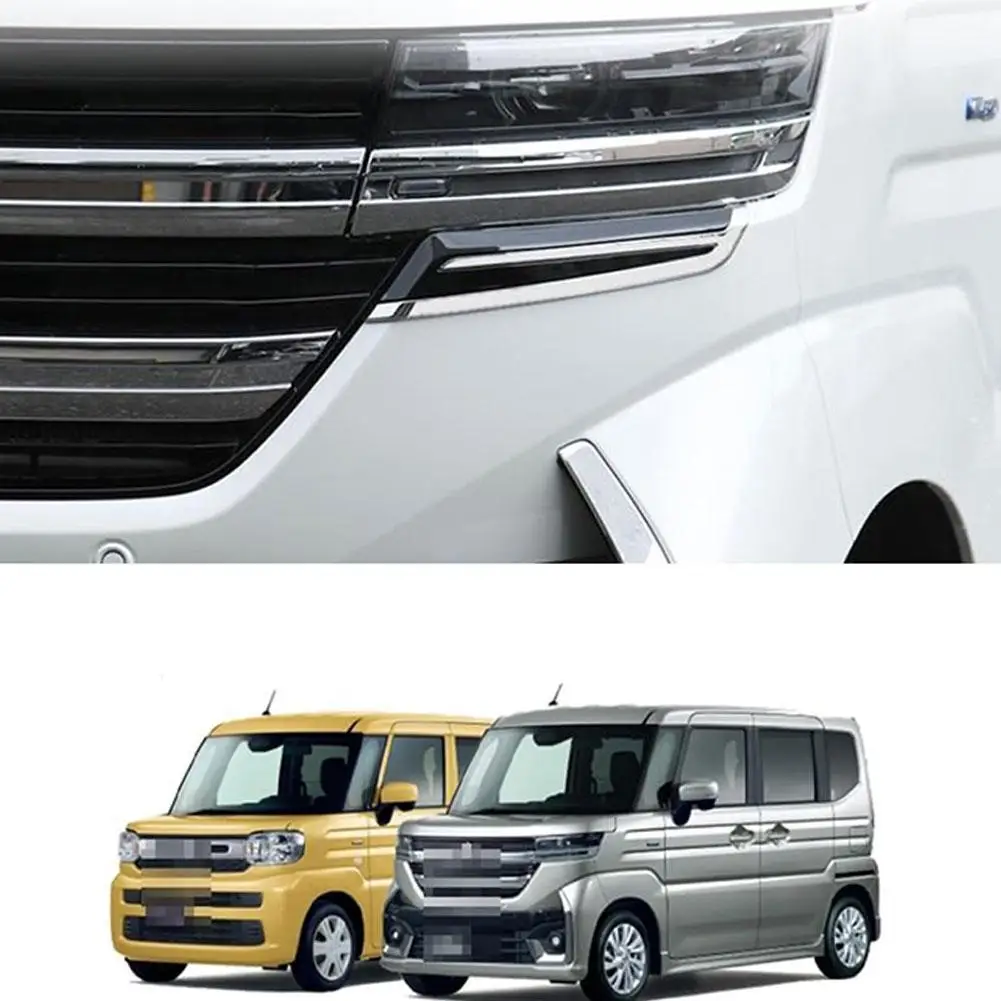 

1Pair Suitable For 2024 Suzuki Spacia Custom M K04 Series Modified Headlight Eyebrow Decorative Bright Strip Stickers N3N7