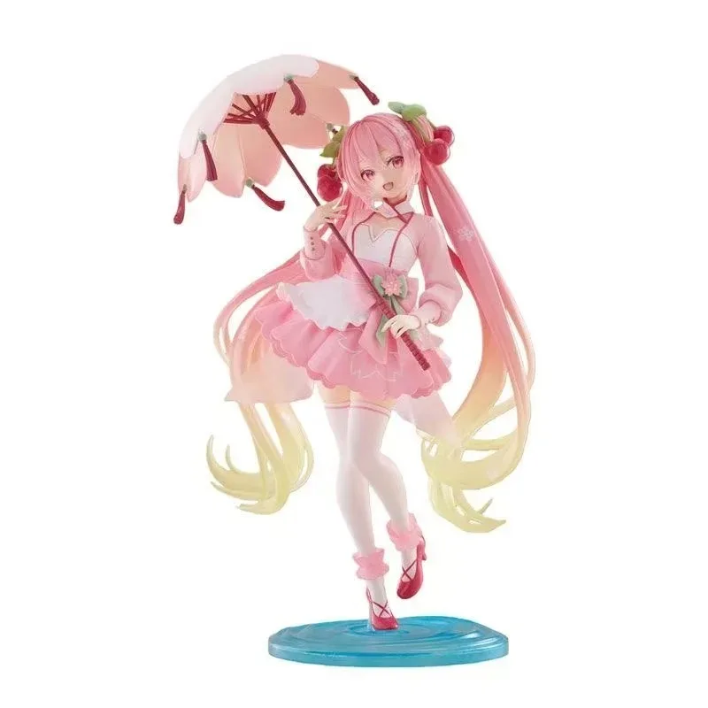 【在庫あり】正規品-タイトー-初音ミク-アーティストマスターピース-アンプ-サクラミク-ガールズドレス-フィギュア-モデル-オーナメント-おもちゃ-ギフト