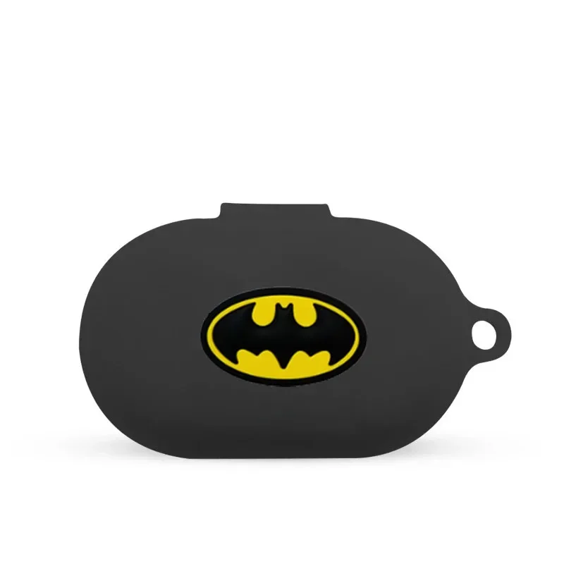 Diy Headphone Protective Case Cover for Huawei Freebuds SE Case Cartoon Batman Case Silicone Soft Earphone Case with Hook