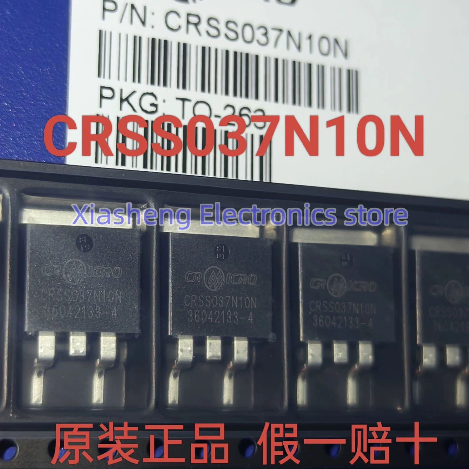 

New Original 10Pcs CRSS037N10N TO-263 100V 120A MOSFET Transistor In Stock Good Quality