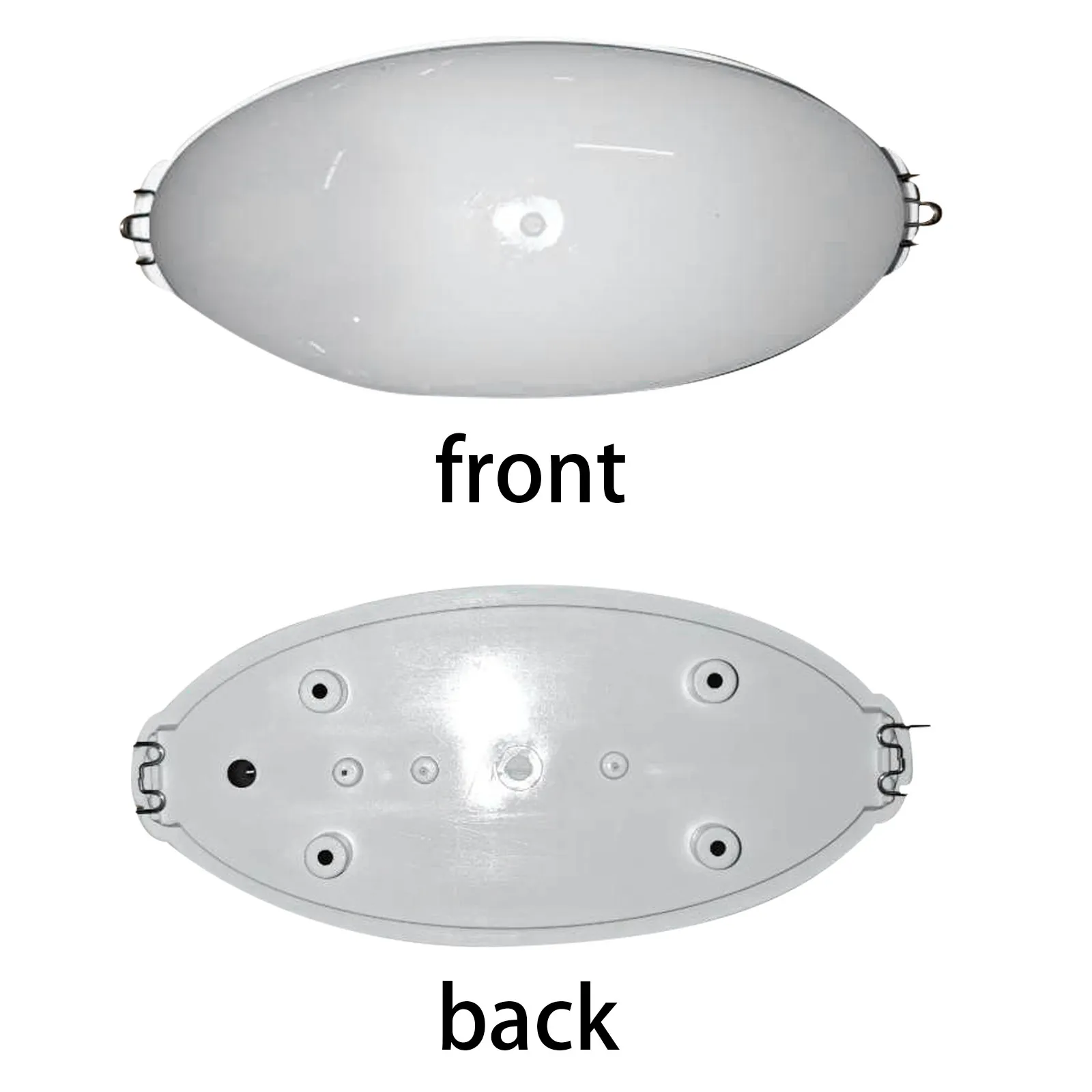 Explosion-Proof Waterproof Sauna Lamp Shade for Damp Environments, Steam-Resistant Recessed Ceiling Light Cover