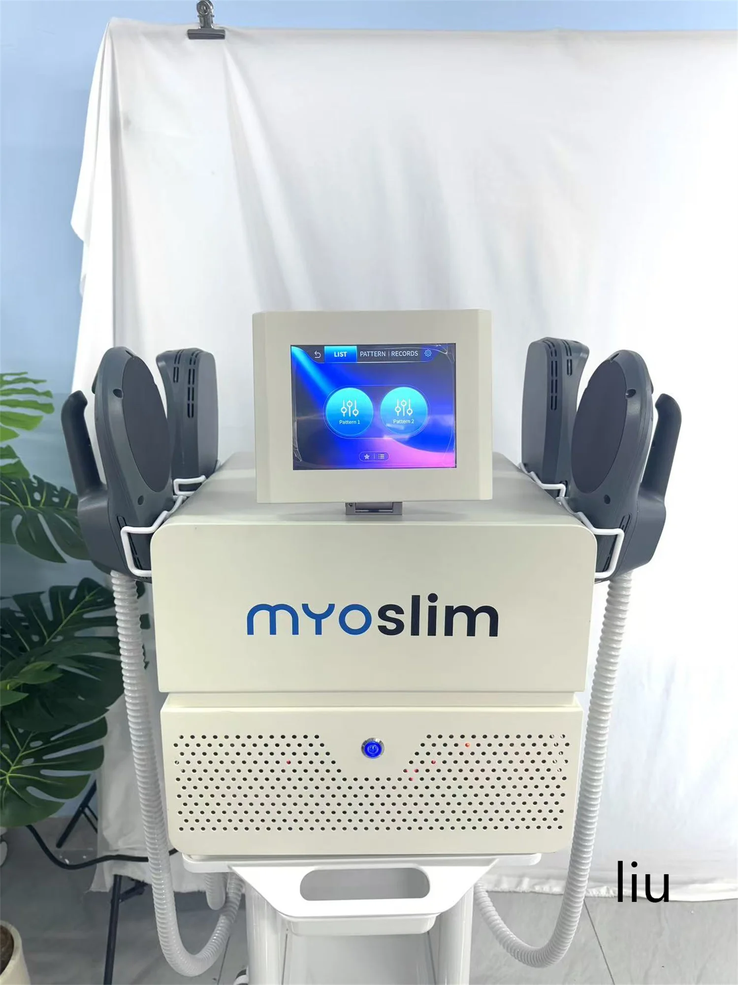 المهنية RFMYOslim آلة نحت الجسم الكهربائية حرق الدهون التخسيس العضلات محفز 15 Tes 6500 واط 5 مقبض