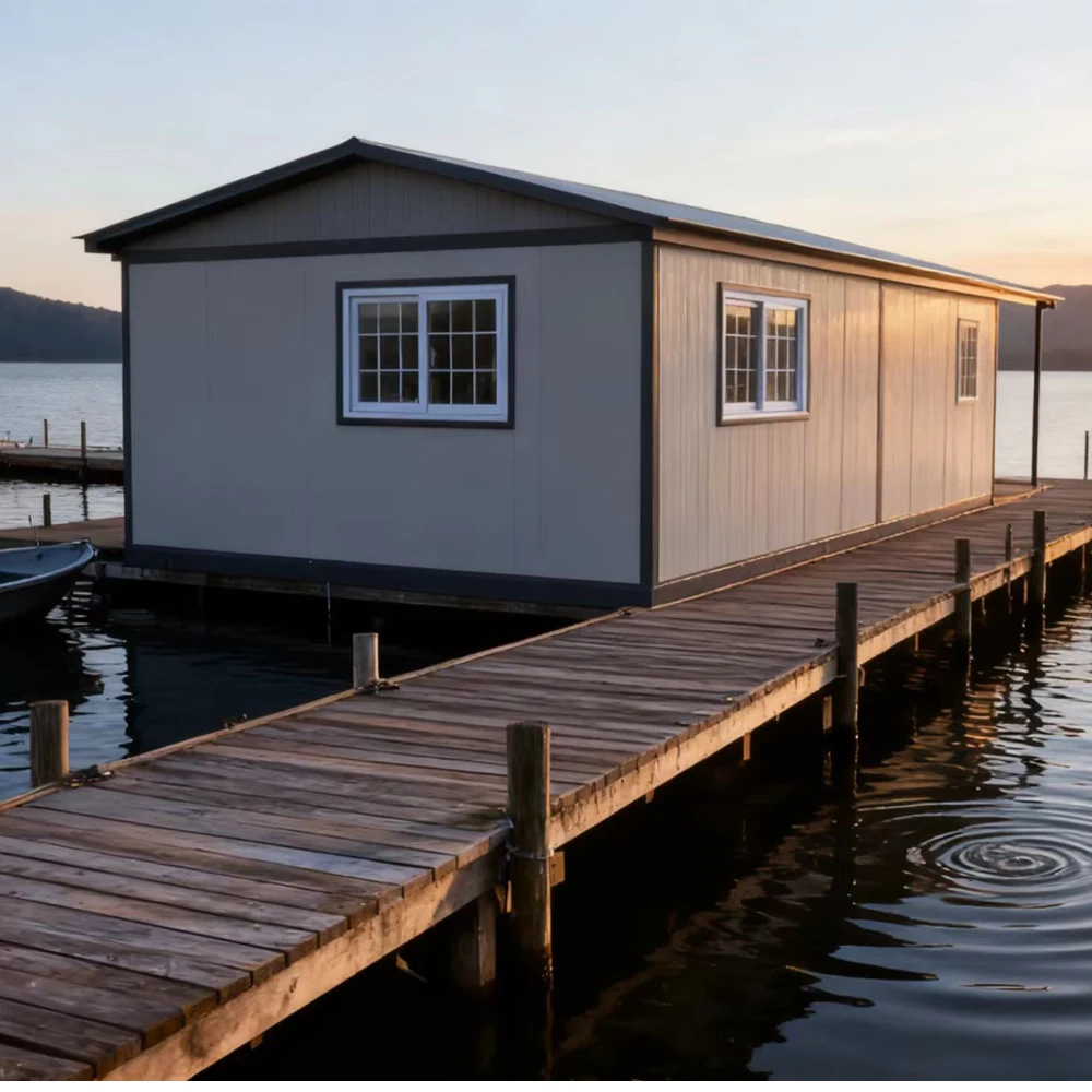 منزل قابل للطي 2026 مع منزل لوحة Sunny Mobile Prefabricated، 20/40 قدم مع غرفة نوم