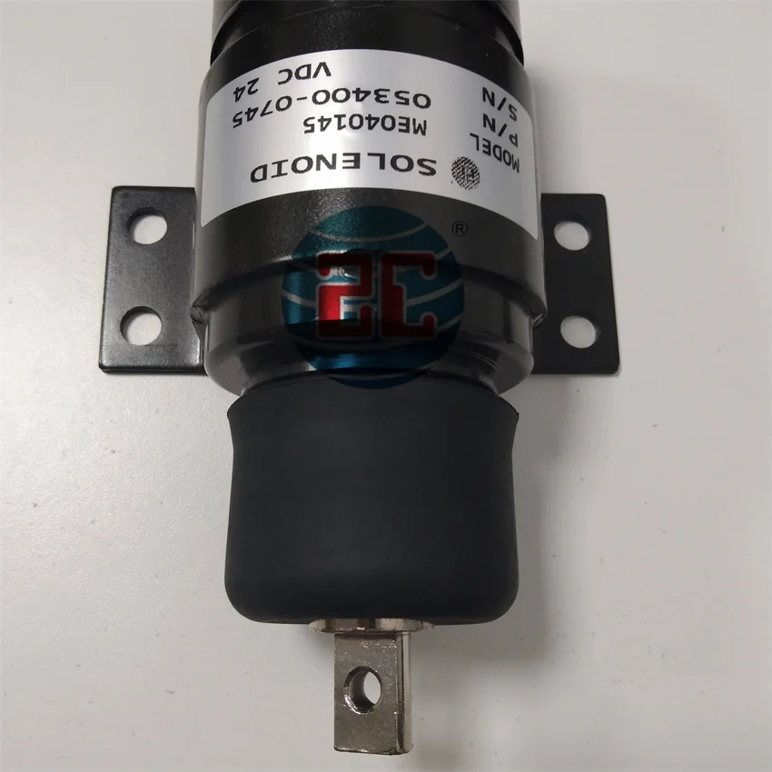 24V ME040145 Solenoid Valve 053400-73500 053400-1461 053400-0745 For Kato HD800 HD900 HD250 HD450 Excavator Stop Solenoid